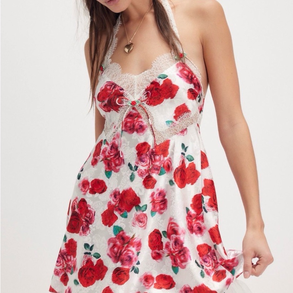 For Love & Lemons Carol Slip dress- new size large